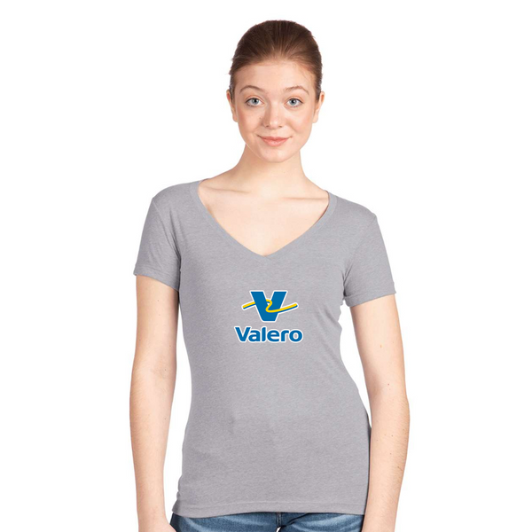 Women's Valero Gas Station Next Level V-Neck T-Shirt