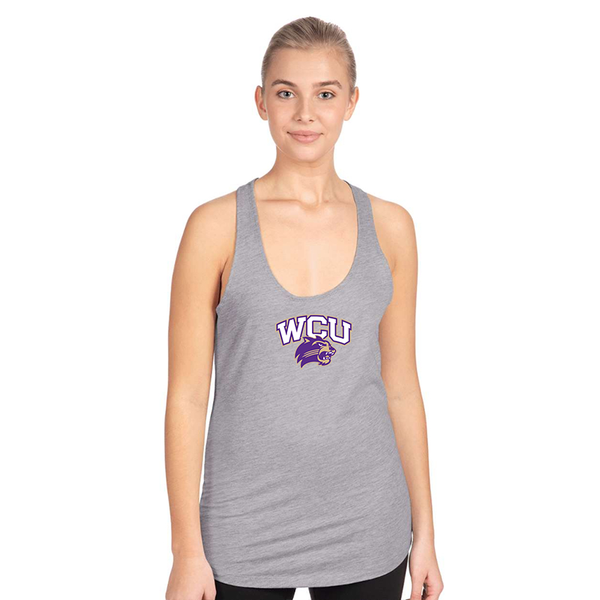 Women's Western Carolina CatamountsNext Level Ideal Racerback Tank