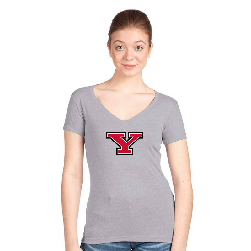 Women's Youngstown State Penguins V-Neck T-Shirt
