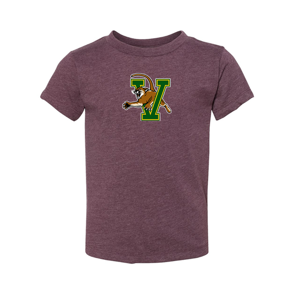 Vermont Catamounts BELLA  CANVAS Toddler Jersey Tee