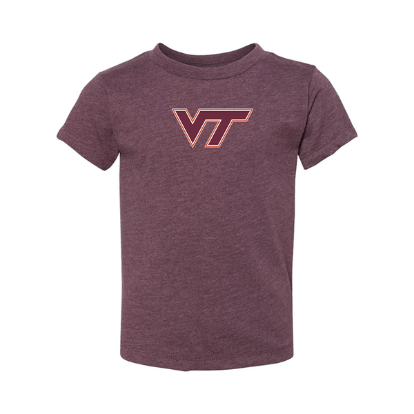 Virginia Tech Hokies BELLA  CANVAS Toddler Jersey Tee