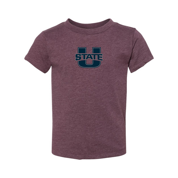 Utah State Aggies BELLA  CANVAS Toddler Jersey Tee