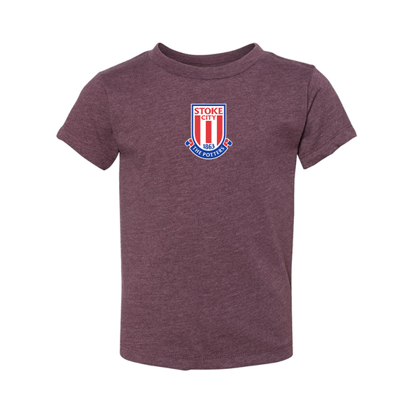 Stoke City Soccer  BELLA  CANVAS Toddler Jersey Tee