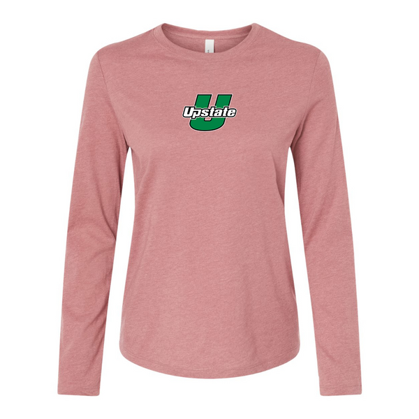 BELLA CANVAS Women’s USC Upstate Spartans Jersey Long Sleeve Tee