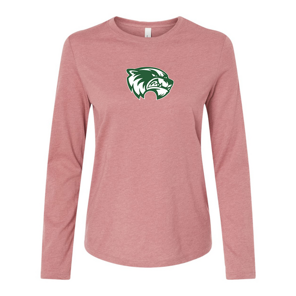 BELLA CANVAS Women’s Utah Valley Wolverines Jersey Long Sleeve Tee