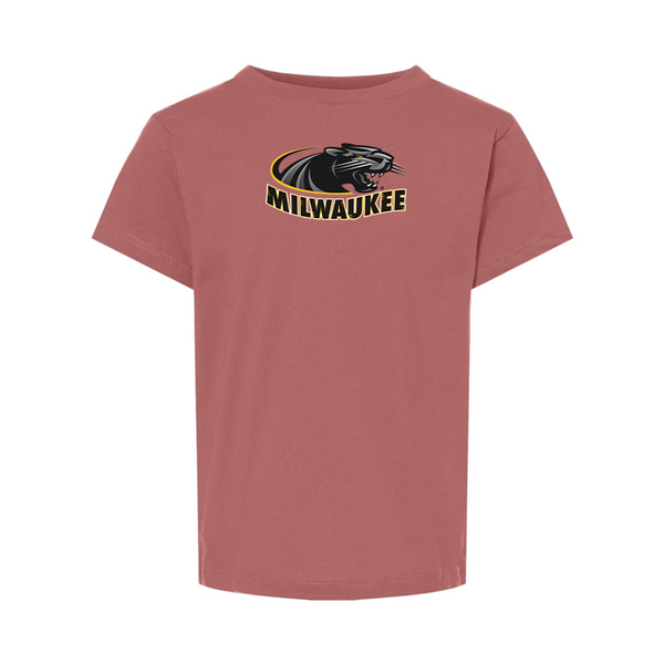 Wisconsin Milwaukee Panthers BELLA  CANVAS Toddler Jersey Tee