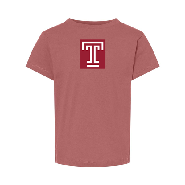 Temple Owls BELLA  CANVAS Toddler Jersey Tee