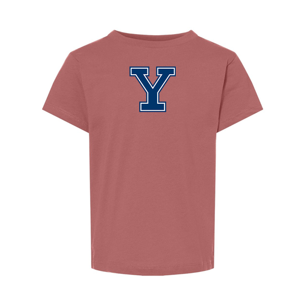 Yale Bulldogs BELLA  CANVAS Toddler Jersey Tee