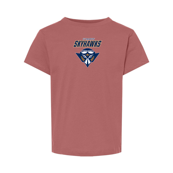 Tennessee Martin Skyhawks BELLA  CANVAS Toddler Jersey Tee