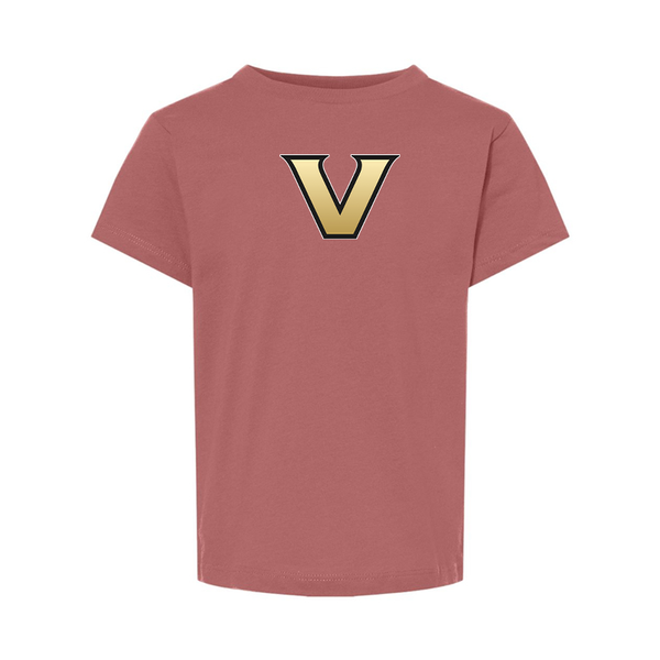 Vanderbilt Commodores BELLA  CANVAS Toddler Jersey Tee