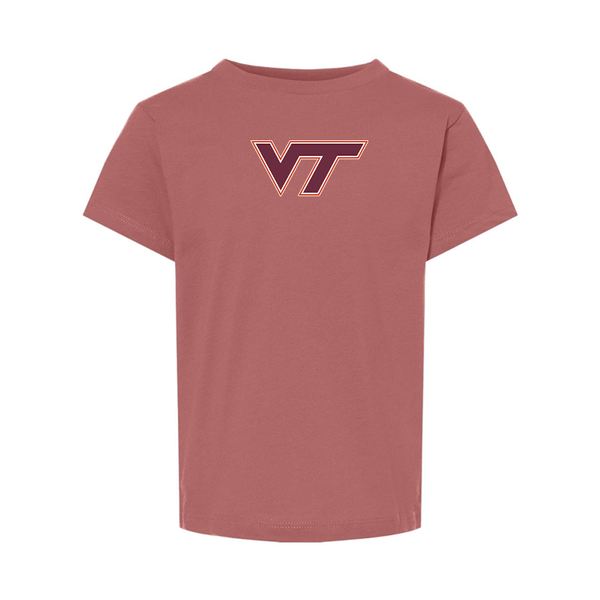 Virginia Tech Hokies BELLA  CANVAS Toddler Jersey Tee