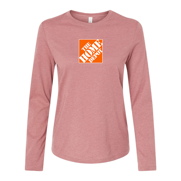 BELLA CANVAS Women’s The Home Depot Jersey Long Sleeve Tee