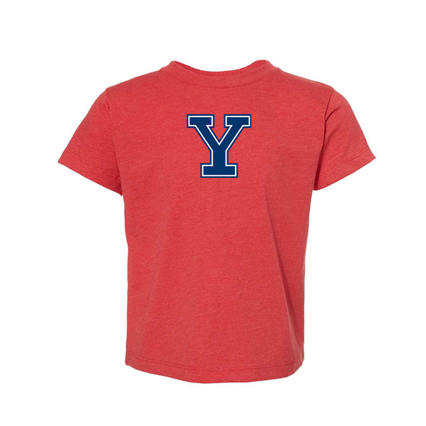Yale Bulldogs BELLA  CANVAS Toddler Jersey Tee