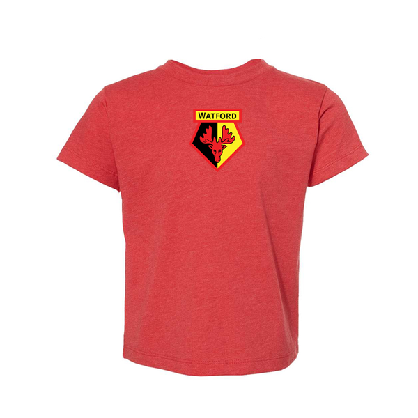 Watford Soccer BELLA  CANVAS Toddler Jersey Tee