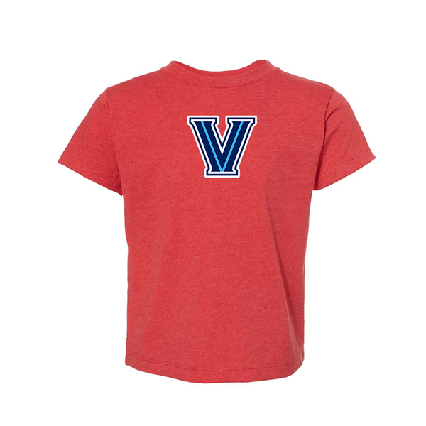 Villanova Wildcats BELLA  CANVAS Toddler Jersey Tee