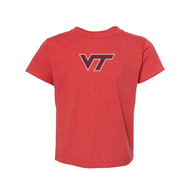 Virginia Tech Hokies BELLA  CANVAS Toddler Jersey Tee