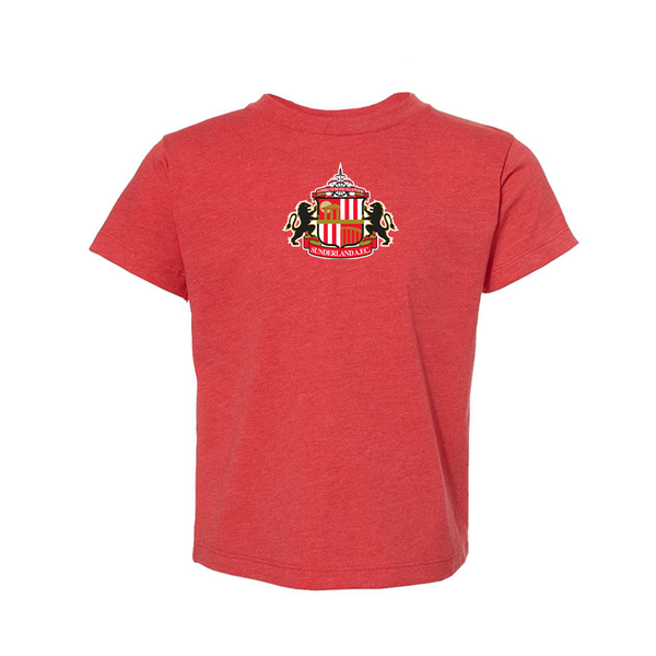 Sunderland AFC Soccer  BELLA  CANVAS Toddler Jersey Tee