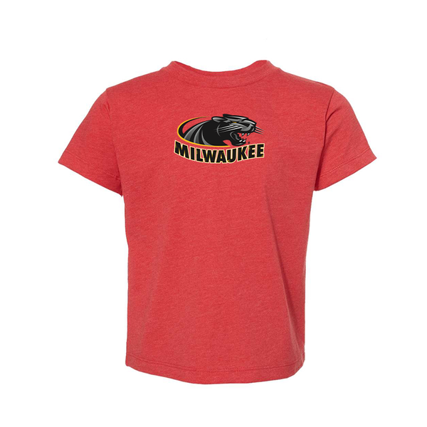 Wisconsin Milwaukee Panthers BELLA  CANVAS Toddler Jersey Tee