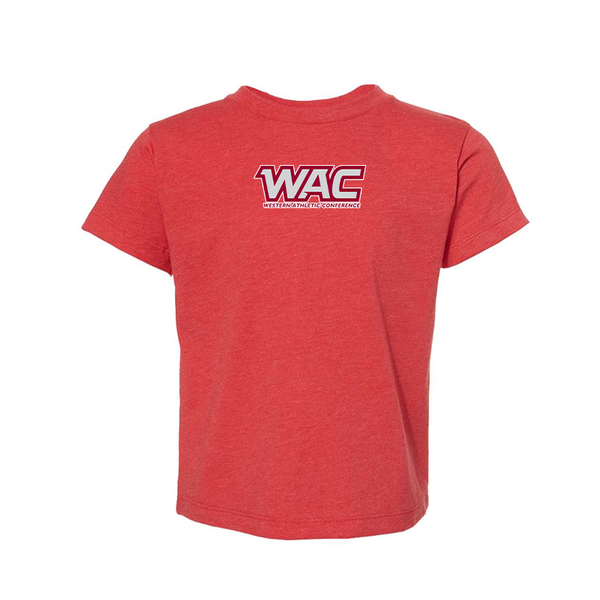 Western Athletic Conference BELLA  CANVAS Toddler Jersey Tee