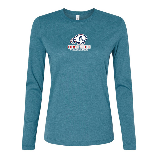BELLA CANVAS Women’s Utah Tech Trailblazers Jersey Long Sleeve Tee