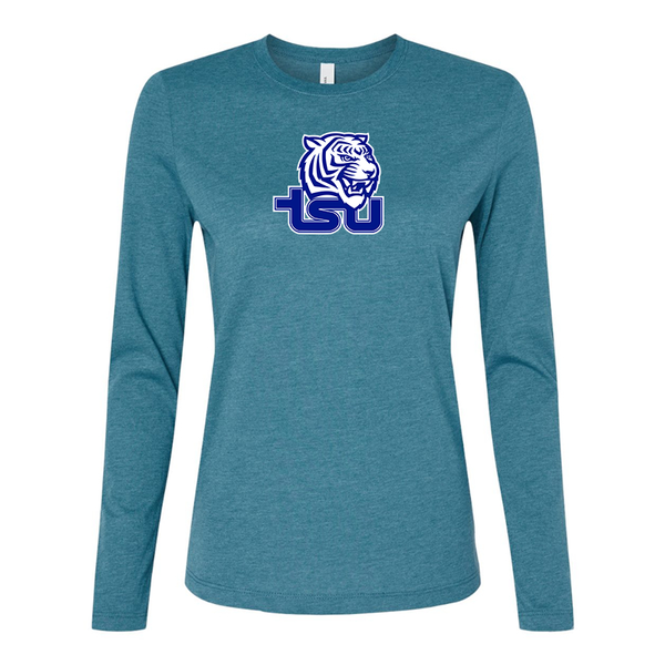 BELLA CANVAS Women’s Tennessee State Tigers Jersey Long Sleeve Tee