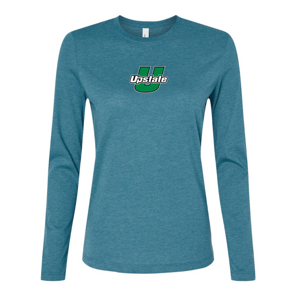 BELLA CANVAS Women’s USC Upstate Spartans Jersey Long Sleeve Tee