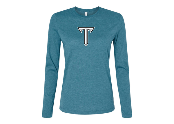 BELLA CANVAS Women’s Troy Trojans Jersey Long Sleeve Tee