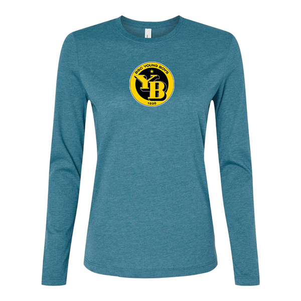 BELLA CANVAS Women’s Young Boys Soccer Jersey Long Sleeve Tee