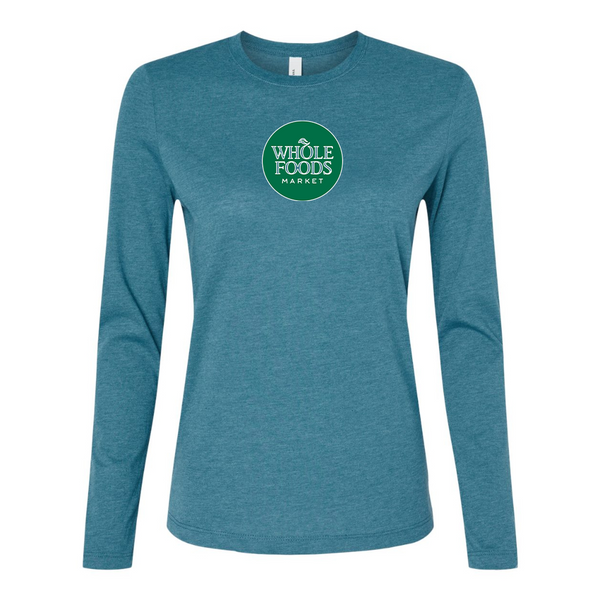BELLA CANVAS Women’s Whole Foods Market Jersey Long Sleeve Tee