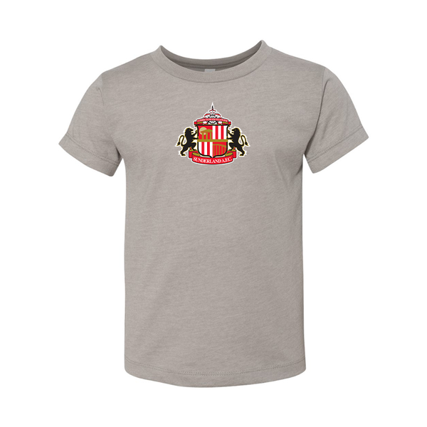 Sunderland AFC Soccer  BELLA  CANVAS Toddler Jersey Tee