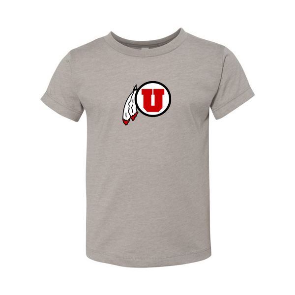 Utah Utes BELLA  CANVAS Toddler Jersey Tee
