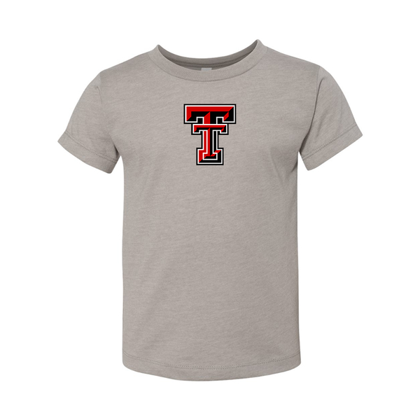 Texas Tech Red Raiders  BELLA  CANVAS Toddler Jersey Tee