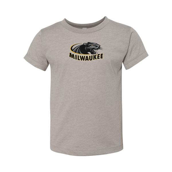 Wisconsin Milwaukee Panthers BELLA  CANVAS Toddler Jersey Tee