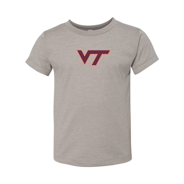 Virginia Tech Hokies BELLA  CANVAS Toddler Jersey Tee