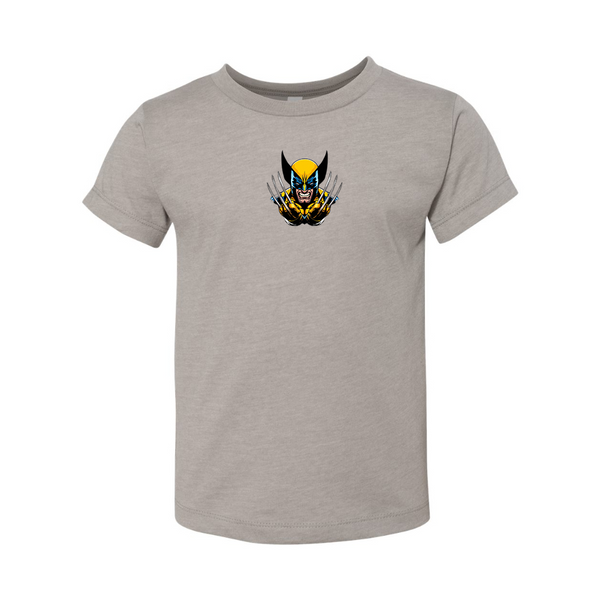 Wolverine 2025 Art  BELLA  CANVAS Toddler Jersey Tee