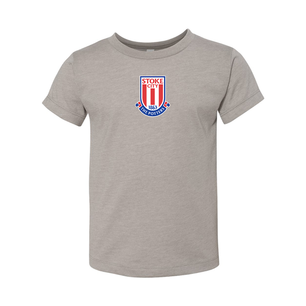 Stoke City Soccer  BELLA  CANVAS Toddler Jersey Tee