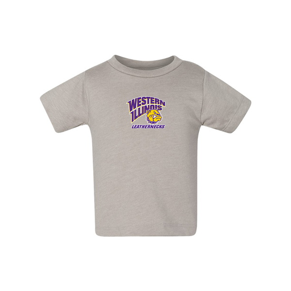 Western Illinois Leathernecks  BELLA CANVAS Infant Jersey Tee