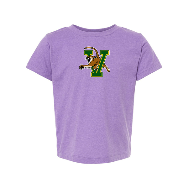 Vermont Catamounts BELLA  CANVAS Toddler Jersey Tee