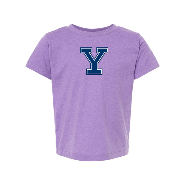 Yale Bulldogs BELLA  CANVAS Toddler Jersey Tee