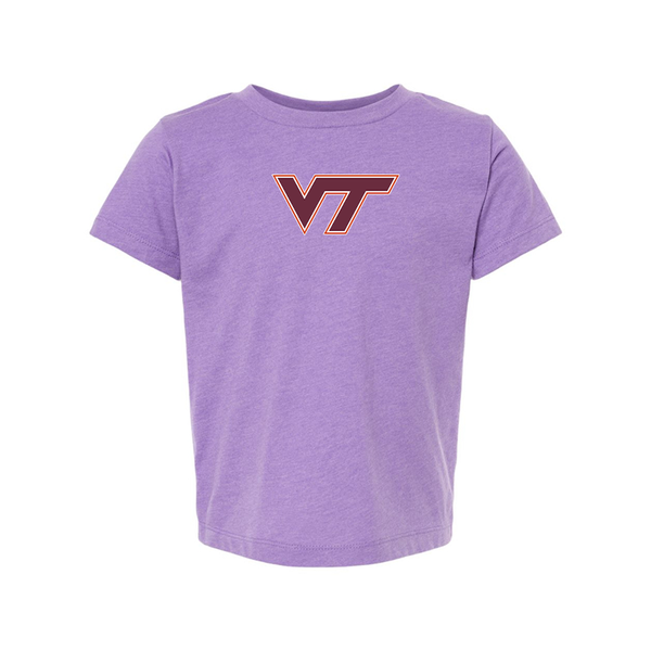 Virginia Tech Hokies BELLA  CANVAS Toddler Jersey Tee