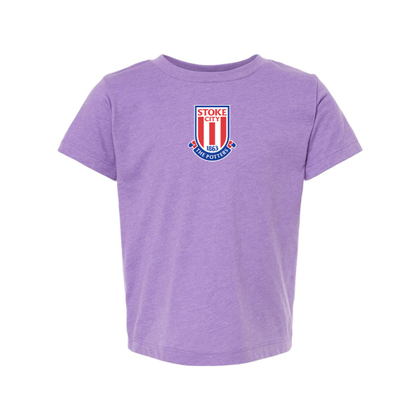 Stoke City Soccer  BELLA  CANVAS Toddler Jersey Tee