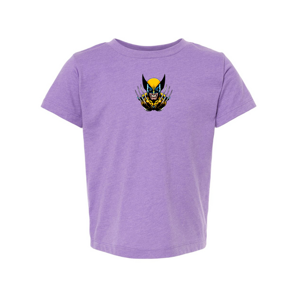 Wolverine 2025 Art  BELLA  CANVAS Toddler Jersey Tee