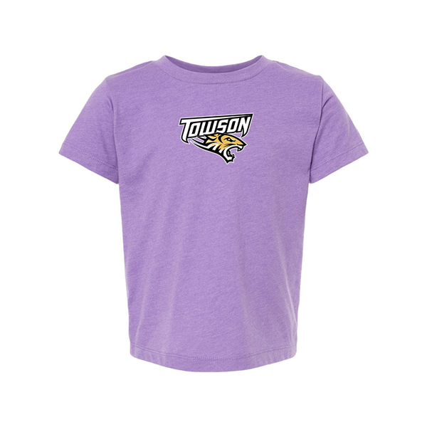 Towson Tigers BELLA  CANVAS Toddler Jersey Tee
