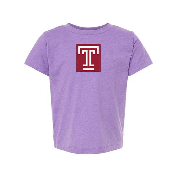 Temple Owls BELLA  CANVAS Toddler Jersey Tee