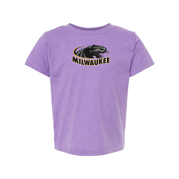 Wisconsin Milwaukee Panthers BELLA  CANVAS Toddler Jersey Tee