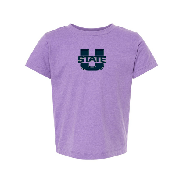 Utah State Aggies BELLA  CANVAS Toddler Jersey Tee
