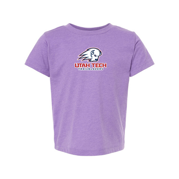 Utah Tech Trailblazers BELLA  CANVAS Toddler Jersey Tee