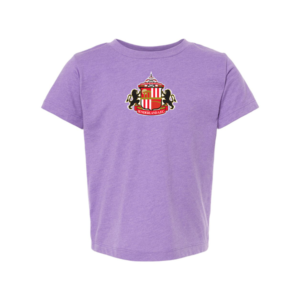 Sunderland AFC Soccer  BELLA  CANVAS Toddler Jersey Tee