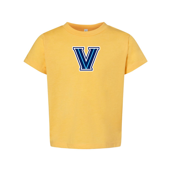 Villanova Wildcats BELLA  CANVAS Toddler Jersey Tee