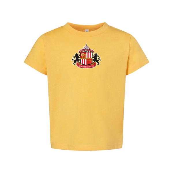 Sunderland AFC Soccer  BELLA  CANVAS Toddler Jersey Tee